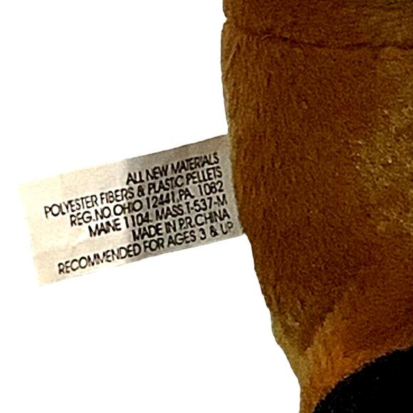 Vintage 7" Christmas Bear, Ho Ho Beans, Exclusive Sears and Roebuck & Co., EUC - Picture 5 of 5